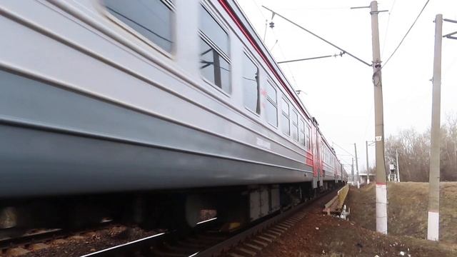 Электропоезд ЭД4М-0449 станция Чертаново 6.04.2021 /ED4M-0449 train Chartanovo station 6.04.2021 смотреть онлайн