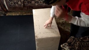 обшиваем карпетом и красим короб сабвуфера (придаём внешний вид)НАЧАЛО