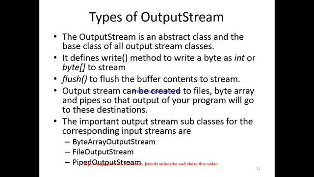 Processing Byte and Object Streams смотреть онлайн