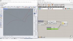 Rhino+ Grasshopper (учим параллельно) 3.2 урок- редактирование кривых в Grasshopper