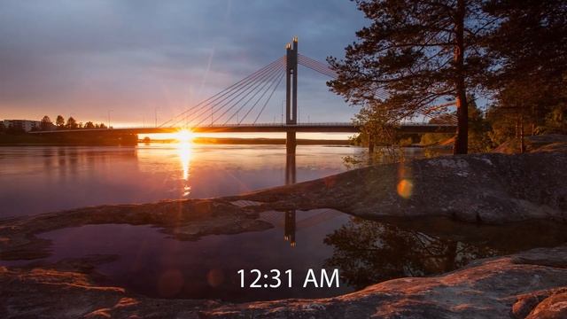 Rovaniemi Summer Midnight Sun - Keskiyön aurinko Lapissa Rovaniemellä смотреть онлайн