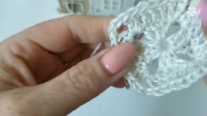 вязание крючком для начинающих \бабушкин квадрат