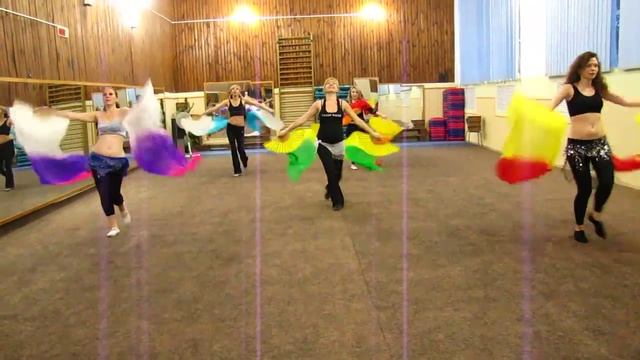 Евгения Минаева. Танец с веерами-вейлами. смотреть онлайн