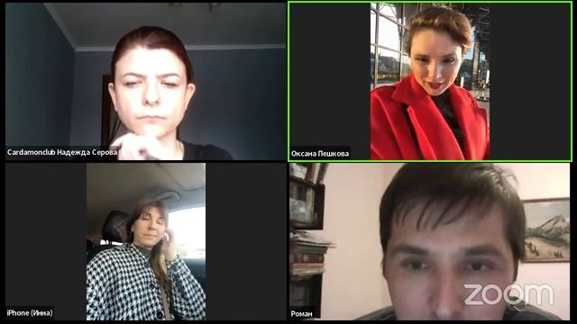 Бизнес встреча онлайн-разбор с Оксаной Пешковой. Часть 2 смотреть онлайн