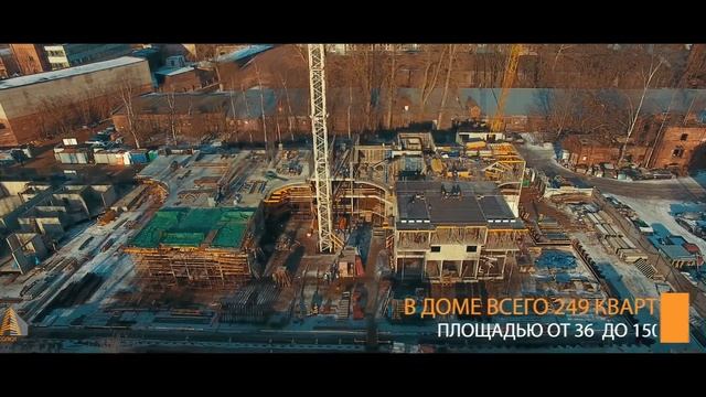ЖК «Петровская ривьера» (Аэросъемка за март 2017) смотреть онлайн