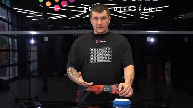 СРЕДНИЙ СИНИЙ РОТОРОНЫЙ ПОЛИРОВАЛЬНЫЙ КРУГ DETAIL смотреть онлайн