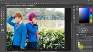 remove a person from your photo in Photoshop CC