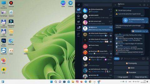 Tekinga hosting qilish / bot ochish / php kodlar