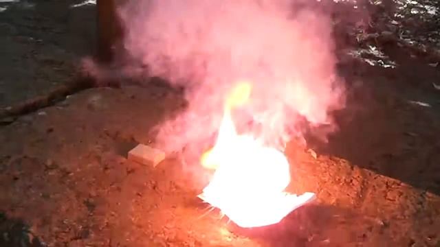 хлорат калия и сахар