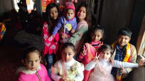 Akhand Ramayan in sidharthnagar. Puja in indian ceremony. Part 2