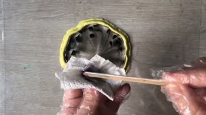 Подстаканник из эпоксидной смолы. Дым