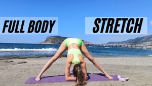 Full body stretch for beginners Растяжка на все тело для начинающих