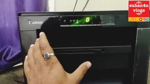 Canon ImageClass MF3010 Printer |Review|