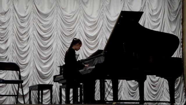 Цветкова Аксинья, 14 лет. К. Лавалле, Концертный этюд "Бабочка" смотреть онлайн