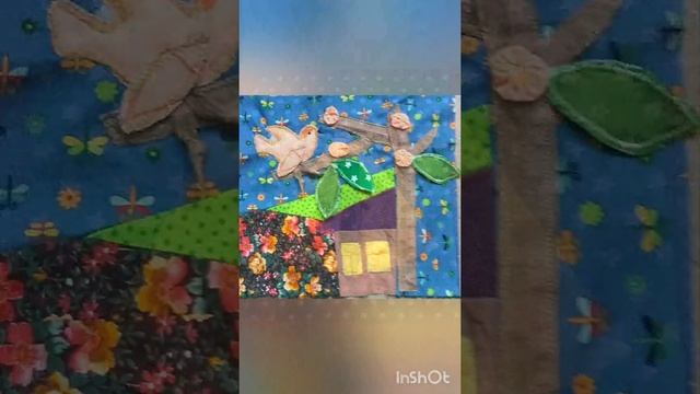 Развивающий пэчворк коврик для правнука. Сенсорный коврик. смотреть онлайн