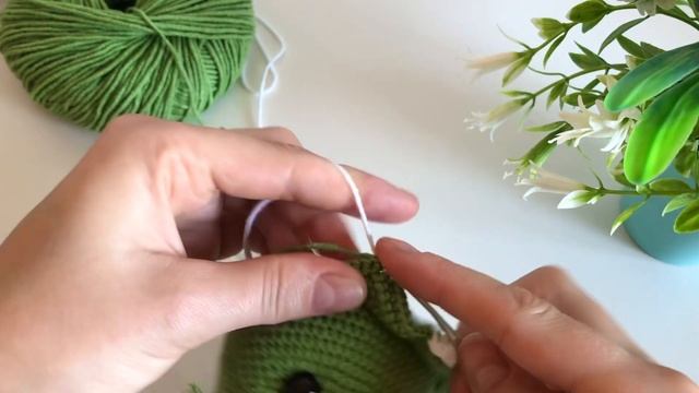 Динозавр Трицератопс гачком. Частина2. Безкоштовний МК. Дракон гачком амігурумі смотреть онлайн