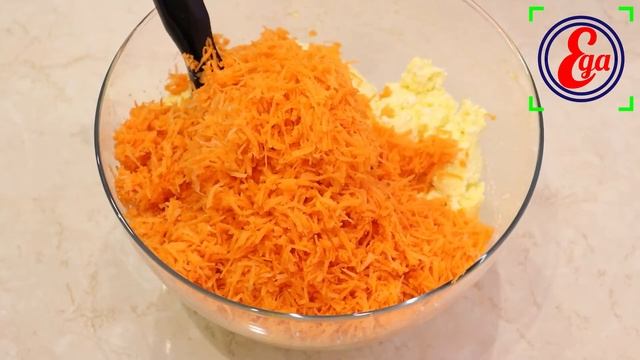 Аппетитная и безумно вкусная творожная запеканка с морковью
