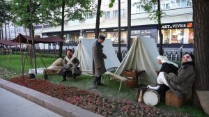 Москва. Фестиваль "Времена и эпохи-2022". Никитский бульвар. XIX век. Первая оборона Севастополя.