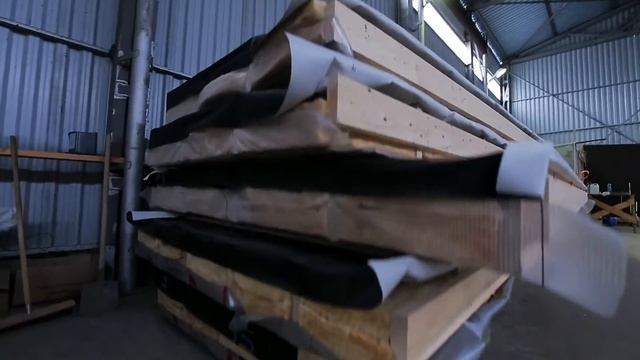 Сборка панелей каркасного дома в заводских условиях. ТСК Профессионал смотреть онлайн