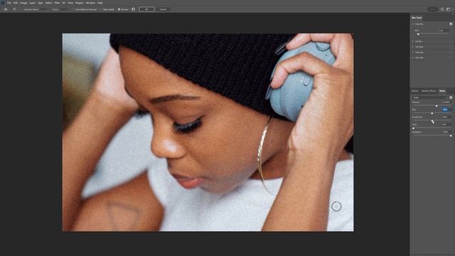How to Make Film Grain Effect in Photoshop смотреть онлайн