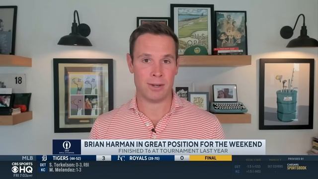 2023 British Open Round 2 Update: Brian Harman Stretches Lead At 10-Under | CBS Sports смотреть онлайн