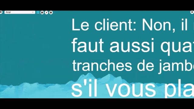 à l'épicerie. Диалог и лексика по теме: " В магазине бакалейных товаров". смотреть онлайн