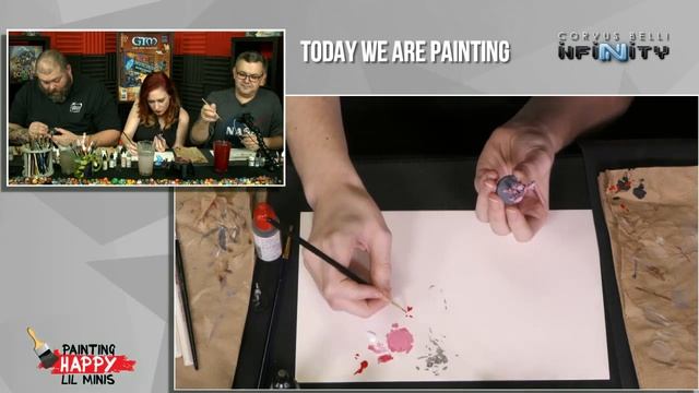 Painting Happy Lil Minis: Corvus Belli Infinity