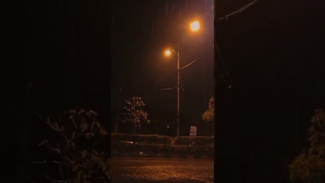 #aesthetic #rain #dark #night