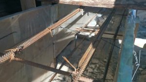 закончили опаловку, вяжем арматуру