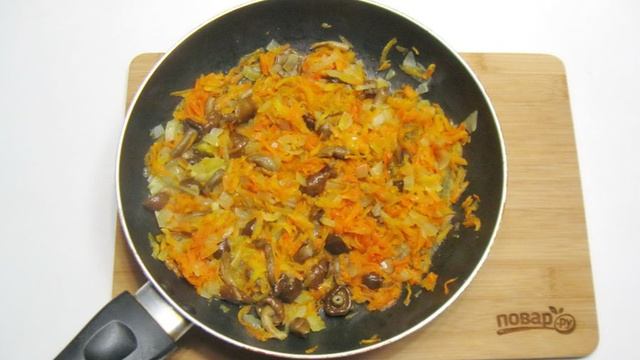 Постные голубцы с овощами