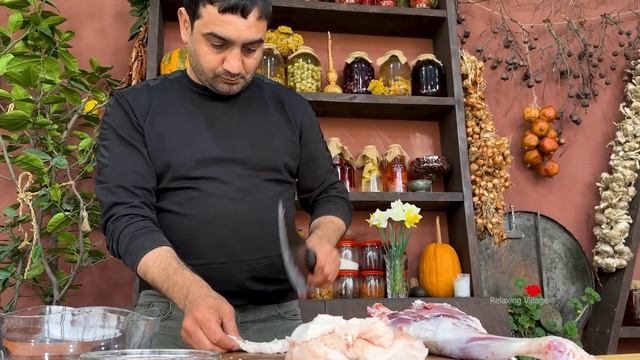 RAMADAN IFTAR IN THE VILLAGE | GRANDMA COOKING COFFEE CAKE! BULGUR AND LAMB - DELICIOUS DISH смотреть онлайн