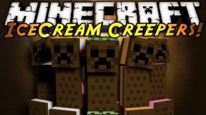 Обзор мода minecraft Шоколадные Криперы! Мороженое! (Ice Cream Sandwich Creeper)№57