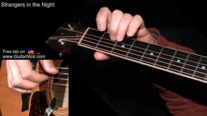 STRANGERS IN THE NIGHT, Frank Sinatra: Fingerstyle Guitar + TAB by GuitarNick