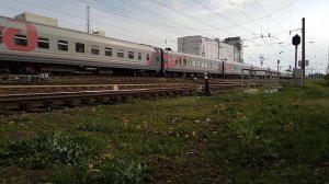 Электровоз ЭП1М-579 с поездом 125 Новороссийск - Москва