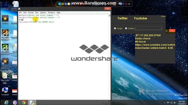 Python Tutorial : Create an Application to perform Addition,Subtraction,Multiplication,Division смотреть онлайн