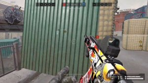 Warface. РМ. Штурм с золотыми модами АК-Альфа. #warface #рм #акальфа