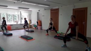 СТЕП + СИЛА УПРАЖНЕНИЯ С БОДИБАРОМ
