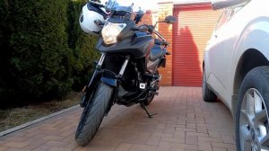 Установил дополнительный свет на honda nc750. Дополнительный стоп сигнал , дневные ходовые огни.