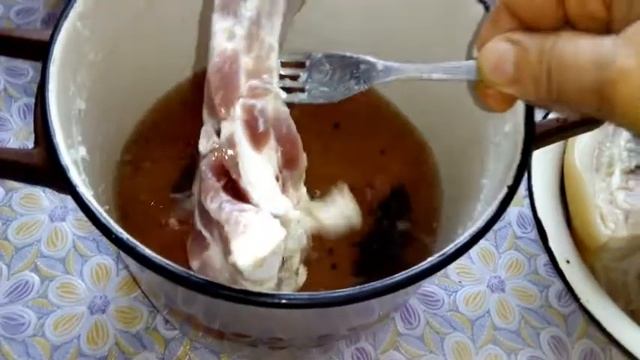 Быстрое копчение горячим способом/РАССОЛ И ГОРЯЧЕЕ КОПЧЕНИЕ СВИНИНЫ