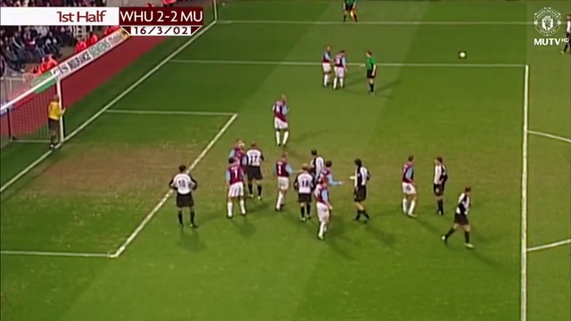 Вест Хэм 3-5 Манчестер Юнайтед - 2001/02