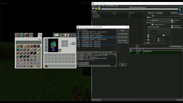 Minecraft Bedrock Edition 1.16.221 NoBlind With Cheat Engine смотреть онлайн