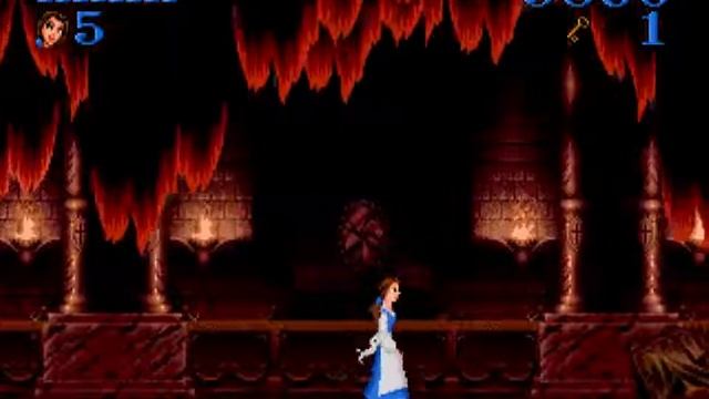 Disney's Beauty and the Beast: Belle's Quest [RUS] (Sega Genesis) - Longplay