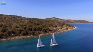 Хорватия.4K Ultra hd Video With Relaxing Music - Croatia Nature