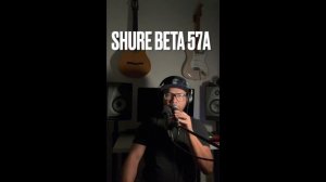 Shure Beta 57A microphone- quick review