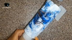 ВАЗА НЕЖНАЯ из стеклянных бутылки и баночки