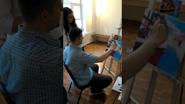 Павел Никитин. Студия живописи. Процесс обучения смотреть онлайн