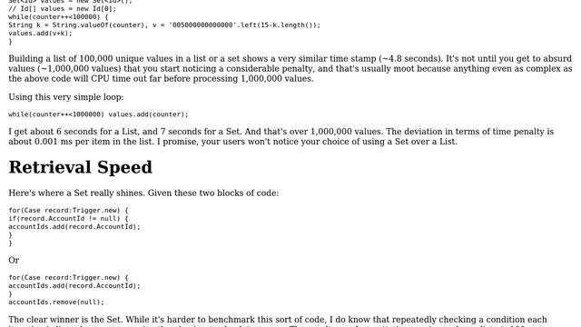 Salesforce: When To Use Set vs. List In SOQL (2 Solutions!!) смотреть онлайн