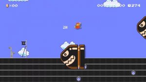 bowsers greatest airship by angry sun! 🍄 Super Mario Maker 2 ✹Switch✹ #bco