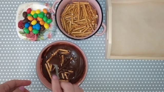 Пасхальное печенье без выпечки "ГНЁЗДА". Печенье за пять минут.
