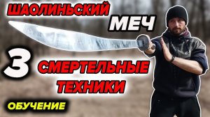 3 эффективных техники с мечом ДАО. Применение в бою